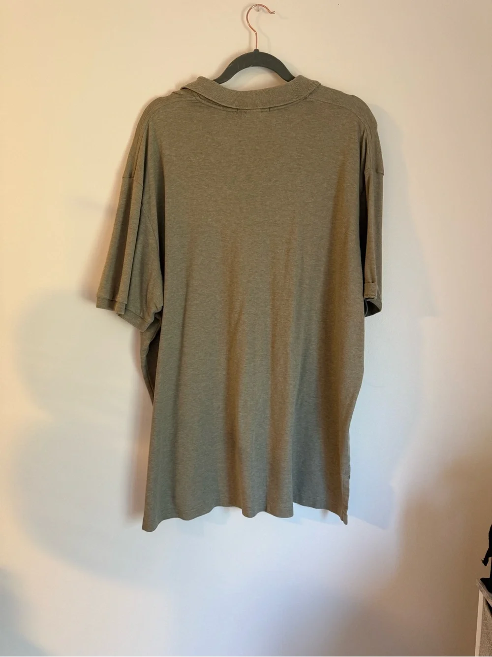 XXL Polo Ralph Lauren olive green collared short sleeve polo shirt: casual